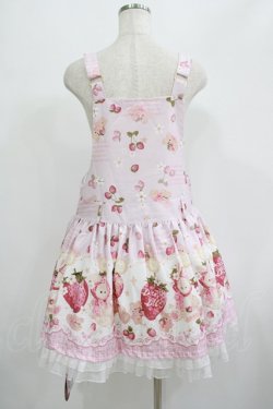 画像3: To Alice / StrawberryAnimalサロペットスカート M ピンク H-25-07-12-029-LO-OP-NS-ZH