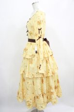 画像2: Innocent World / 金木犀ドレス L イエロー×生成/Yellow×Beige H-25-07-12-004-IW-OP-NS-ZH (2)
