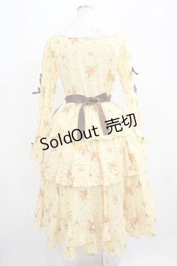 画像3: Innocent World / 金木犀ドレス L イエロー×生成/Yellow×Beige H-25-07-12-004-IW-OP-NS-ZH