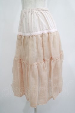 画像2: Innocent World / オーガンジーパニエ ロング カメオローズ H-25-07-12-038-IW-SK-NS-ZH