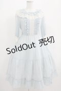 Innocent World / エマワンピース（2020年） M サックス×生成/Sax×Beige H-25-07-12-005-IW-OP-NS-ZH