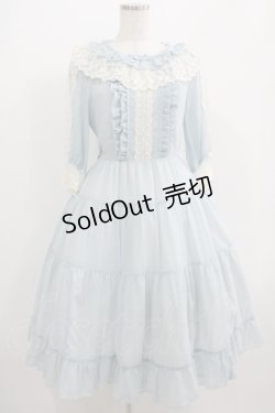 画像1: Innocent World / エマワンピース（2020年） M サックス×生成/Sax×Beige H-25-07-12-005-IW-OP-NS-ZH