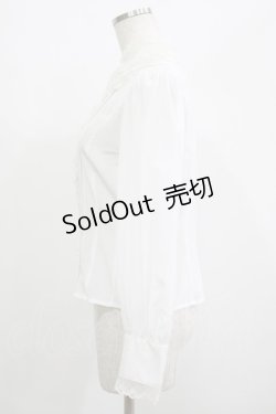画像2: Innocent World / ホイップレース衿ブラウス M オフ H-25-07-12-042-IW-BL-NS-ZH