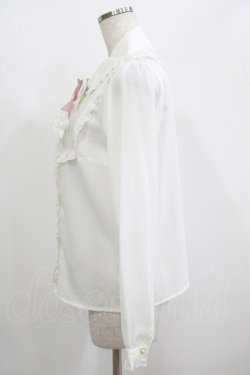 画像2: Amavel / Dolly レースジャボブラウス Free オフ/ピンク H-25-07-12-045-CA-BL-NS-ZH