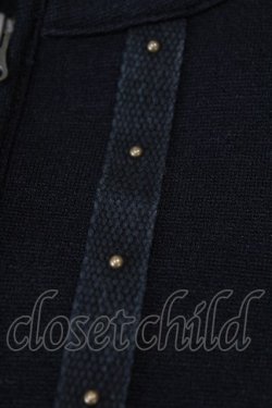 画像3: Ozz On / チャイナボタンフロントZIPトップス  黒×赤 H-25-07-12-1055-OO-TO-KB-ZH