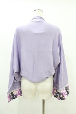 画像2: gouk / 桜刺繍マーガレットボレロ  ラベンダー H-25-07-12-1059-GO-TO-KB-ZH