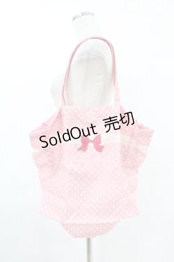画像1: Shirley Temple / エコバッグ  Mサイズ(ドット) H-25-07-12-1016-ET-BG-KB-ZH