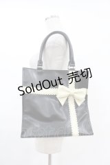 Emily Temple cute / スカラップリボンBAG  黒 H-25-07-12-1017-ET-BG-KB-ZH