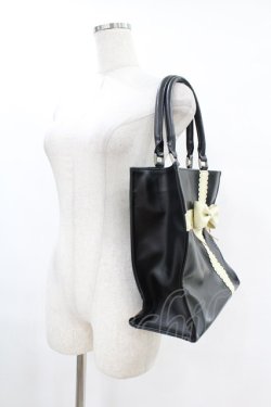 画像2: Emily Temple cute / スカラップリボンBAG  黒 H-25-07-12-1017-ET-BG-KB-ZH