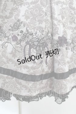 画像5: FRILL / プリントジャガードジャンパースカート  グレー H-25-07-12-1025-HN-OP-KB-ZH