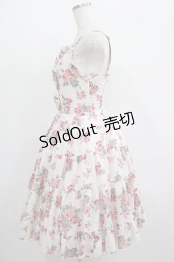 画像2: Innocent World / パーティローズジャンパースカート M ピンク H-25-07-12-001-IW-OP-NS-ZH