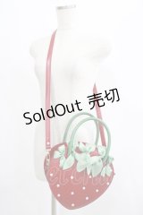 Lovely Lota（海外ロリータブランド） / いちごショルダーバッグ  レッド H-25-07-12-056-PU-BG-NS-ZH