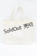 m petit by misako / NINA’Sコラボプリントトートバッグ  アイボリー H-25-07-12-057-LO-BG-NS-ZH