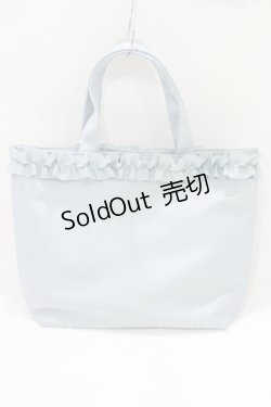 画像2: m petit by misako / NINA’Sコラボプリントトートバッグ  サックス H-25-07-12-058-LO-BG-NS-ZH