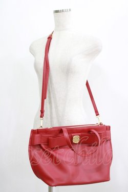 画像1: m petit by misako / TT*AMリボン2WAY  レッド H-25-07-12-059-LO-BG-NS-ZH