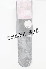 m petit by misako / AMOVKTPレースリボンオーバーニー  ブラック H-25-07-12-061-LO-ZA-NS-ZH