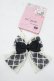 画像1: m petit by misako / AMレースBGC  ブラック H-25-07-12-064-LO-AC-NS-ZH (1)