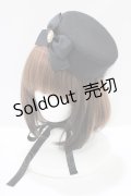 Amavel / Vintage Doll カクテルハット  ブラック H-25-07-12-067-CA-AC-NS-ZH