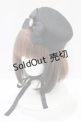 Amavel / Vintage Doll カクテルハット  ブラック H-25-07-12-067-CA-AC-NS-ZH
