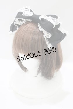 画像1: Angelic Pretty / Prettyくるりんカチューシャ(無地)  ブラック H-25-07-12-071-AP-AC-NS-ZH