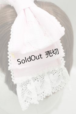 画像2: Angelic Pretty / Heartヒロインリボンヘッドドレス(無地)  ピンク H-25-07-12-072-AP-AC-NS-ZH