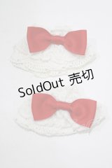 To Alice / トーションレースカフス  オフ/レッド H-25-07-12-074-LO-ZA-NS-ZH