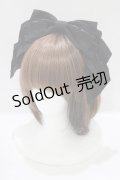 Innocent World / アリスリボンドレスカチューシャ  ブラック H-25-07-12-075-IW-AC-NS-ZH