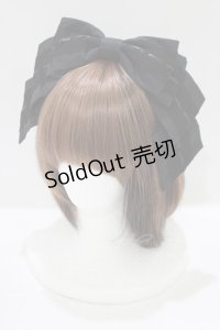 Innocent World / アリスリボンドレスカチューシャ  ブラック H-25-07-12-075-IW-AC-NS-ZH