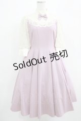 Innocent World / サーキュラーレーシーワンピース M オールドローズ×生成/Old Rose×Beige H-25-07-12-007-IW-OP-NS-ZH