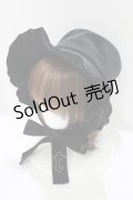 Physical Drop / フリルハット  ブラック H-25-07-12-077-LO-AC-NS-ZH