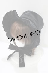 Physical Drop / フリルハット  ブラック H-25-07-12-077-LO-AC-NS-ZH