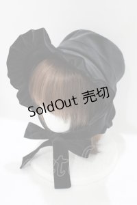 Physical Drop / フリルハット  ブラック H-25-07-12-077-LO-AC-NS-ZH