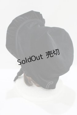 画像2: Physical Drop / フリルハット  ブラック H-25-07-12-077-LO-AC-NS-ZH