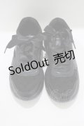 m petit by misako / AMハートガラチュールスニーカー L ブラック H-25-07-12-080-LO-SH-NS-ZH
