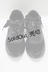 m petit by misako / AMハートガラチュールスニーカー L ブラック H-25-07-12-080-LO-SH-NS-ZH