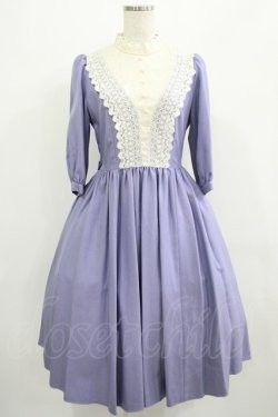 画像1: Innocent World / キャトリーヌワンピース M ラベンダー H-25-07-12-009-IW-OP-NS-ZH