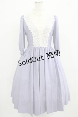 画像1: Innocent World / キャトリーヌワンピース M ラベンダー H-25-07-12-009-IW-OP-NS-ZH