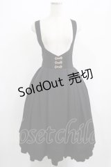 Amavel / Vintage Dollジャンパースカート Free ブラック H-25-07-12-012-CA-OP-NS-ZH