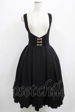 画像1: Amavel / Vintage Dollジャンパースカート Free ブラック H-25-07-12-012-CA-OP-NS-ZH