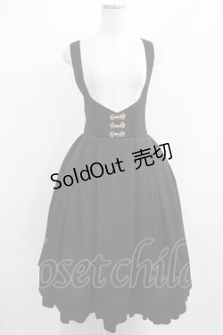 画像1: Amavel / Vintage Dollジャンパースカート Free ブラック H-25-07-12-012-CA-OP-NS-ZH