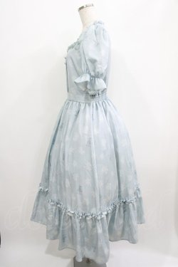 画像2: m petit by misako / AOKハナガラスクエアワンピース L サックス H-25-07-12-013-LO-OP-NS-ZH