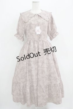 画像1: m petit by misako / トワルドジュイOPハンソデ L ピンク H-25-07-12-014-LO-OP-NS-ZH