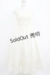 Victorian maiden / リボンロングアンダードレス Free シナモン H-25-07-12-020-CL-OP-NS-ZH