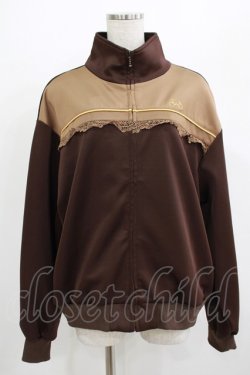 画像1: Fi.n.t / レース使いトラックジャケット Free BROWN H-25-07-13-029-CA-TO-NS-ZH