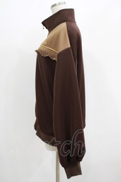 画像2: Fi.n.t / レース使いトラックジャケット Free BROWN H-25-07-13-029-CA-TO-NS-ZH