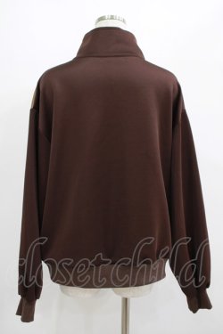画像3: Fi.n.t / レース使いトラックジャケット Free BROWN H-25-07-13-029-CA-TO-NS-ZH