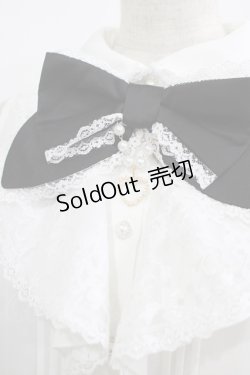 画像4: Secret Honey / オープンショルダーレースラッフル半袖ブラウス Free オフ/ブラック H-25-07-13-033-CA-BL-NS-ZH