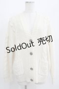 F&A / ポケット付きケーブルニットカーディガン Free OFF WHITE H-25-07-13-044-LO-TO-NS-ZH