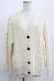画像1: F&A / ポケット付きケーブルニットカーディガン Free OFF WHITE H-25-07-13-044-LO-TO-NS-ZH (1)