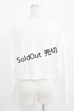 画像3: an another angelus / フラワーランゲージロゴプリントカットソー Free OFF WHITE H-25-07-13-045-CA-TS-NS-ZH
